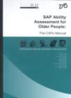Image for SAP Ability Assessment for Older People,the CAPs Manual