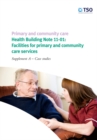 Image for Primary and Community Care - Health Building Note 11-01