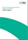 Image for Operational provisions manual : Part D: Commercial enterprises on healthcare premises