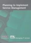 Image for Planning to Implement Service Management