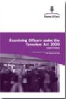 Image for Examining officers under the Terrorism Act 2000 : code of practice