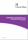 Image for Acquisition and disclosure of communications data  : code of practice