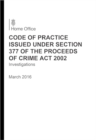 Image for Code of Practice issued under section 377 of the Proceeds of Crime Act 2002