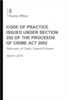 Image for Code of practice issued under section 292 of the Proceeds of Crime Act 2002