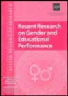 Image for Recent research on gender and educational performance