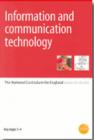 Image for Information and communication technology  : the National Curriculum for England
