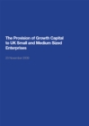 Image for The provision of growth capital to UK small and medium sized enterprises