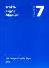 Image for Traffic signs manualChapter 7: The design of traffic signs