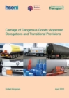 Image for Carriage of dangerous goods : approved derogations and transitional provisions