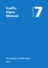 Image for Traffic signs manual : Chapter 7: The design of traffic signs