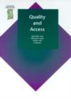 Image for Quality and Access