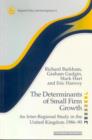 Image for The Determinants of Small Firm Growth