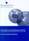 Image for Foundations for health improvement