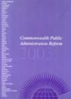 Image for Commonwealth Public Administration Reform