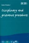 Image for Disciplinary and grievance procedures