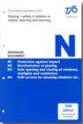 Image for The Building Regulations 2000 : approved document, N: Glazing - safety in relation to impact, opening and cleaning