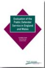 Image for Evaluation of the Public Defender Service in England and Wales