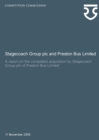 Image for Stagecoach Group plc/Preston Bus Limited : a report on the completed acquisition by Stagecoach Group plc of Preston Bus Limited