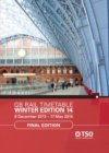 Image for GB rail timetable winter edition 14 : 8 December 2013 - 17 May 2014