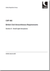 Image for British civil airworthiness requirements : section S - small light aeroplanes, Issue 6, 31 May 2013