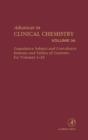 Image for Advances in clinical chemistryVol. 34: Cumulative subject and author index : Volume 34