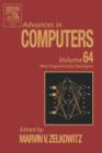 Image for Advances in computersVol. 64: New programming paradigms : Volume 64