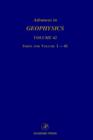 Image for Advances in Geophysics : Index for Volumes 1-41