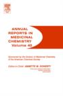 Image for Annual Reports in Medicinal Chemistry : Volume 40