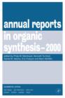 Image for Annual Reports in Organic Synthesis, 2000