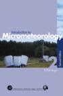 Image for Introduction to micrometeorology