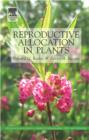 Image for Reproductive allocation in plants