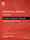 Image for Student Solutions Manual for Introductory Statistics