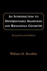 Image for An introduction to differentiable manifolds and Riemannian geometry