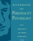 Image for Handbook of personality psychology