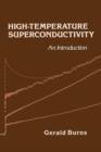 Image for High-Temperature Superconductivity : An Introduction