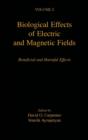 Image for Biological Effects of Electric and Magnetic Fields