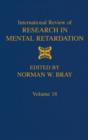 Image for International Review of Research in Mental Retardation : Volume 18