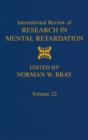 Image for International review of research in mental retardationVol. 22 : Volume 22
