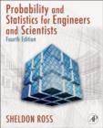 Image for Introduction to Probability and Statistics for Engineers and Scientists