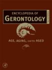Image for Encyclopedia of Gerontology