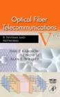 Image for Optical fiber telecommunications VVol. B: Systems and networks