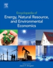 Image for Encyclopedia of energy, natural resource, and environmental economics
