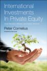 Image for International investments in private equity: asset allocation, markets, and industry structure