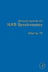 Image for Annual reports on NMR spectroscopy.Volume 70 : Volume 70
