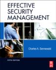 Image for Effective security management