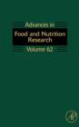 Image for Advances in food and nutrition researchVolume 62 : Volume 62