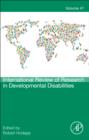Image for International review of research in developmental disabilities.