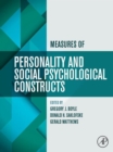Image for Measures of personality and social pychological constructs