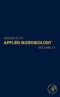 Image for Advances in Applied Microbiology : Volume 74