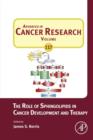 Image for The role of sphingolipids in cancer development and therapy : volume 117